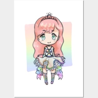 Maeve De Voe Chibi Princess of Refraction Posters and Art